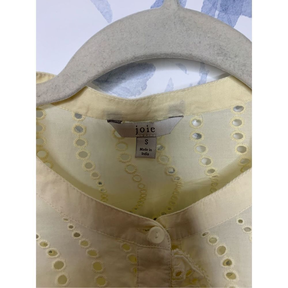 Joie Krystina B Cotton Eyelet Dress Size S - Picture 7 of 12